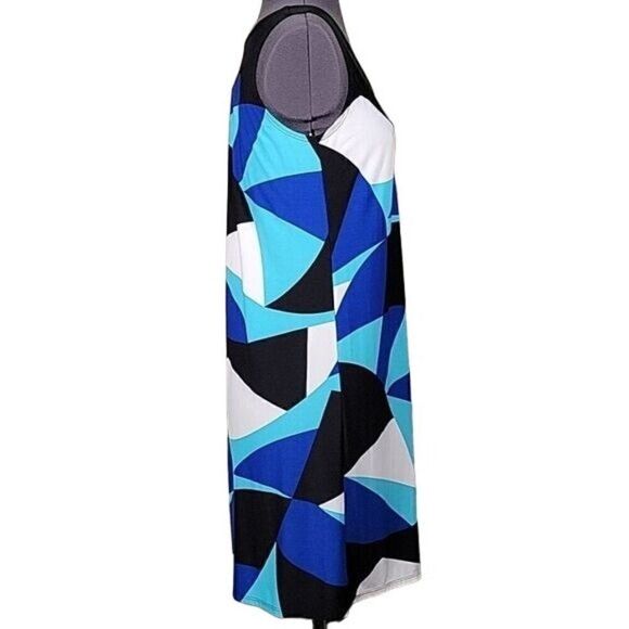 Kokoon Geometric Sleeveless Mini Dress Sz XS - Picture 3 of 6